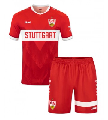 Stuttgart Segunda Equipación Niños 2024-25 Manga Corta (+ Pantalones cortos)